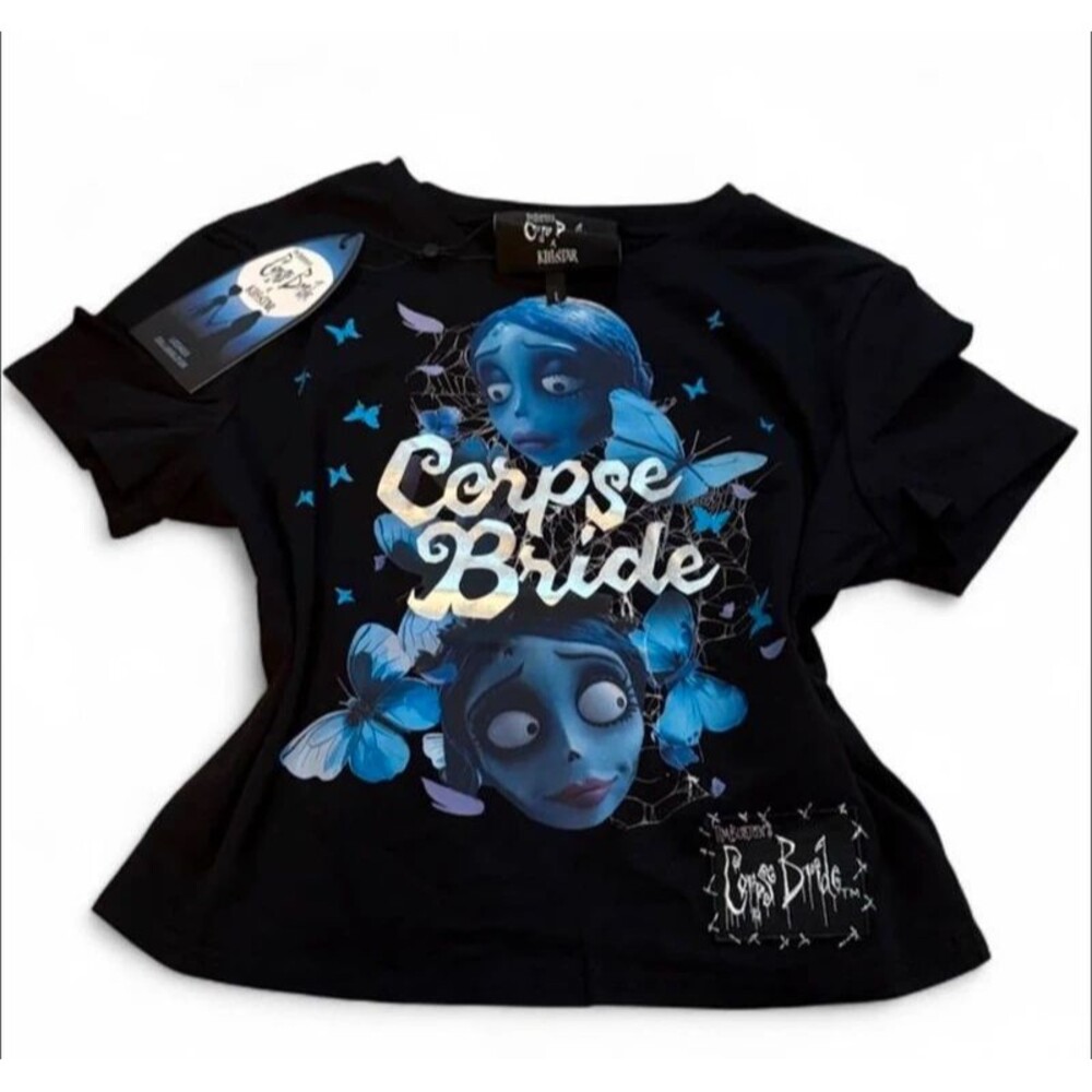 Killstar x Corpse Bride “Shrunken” Crop Top